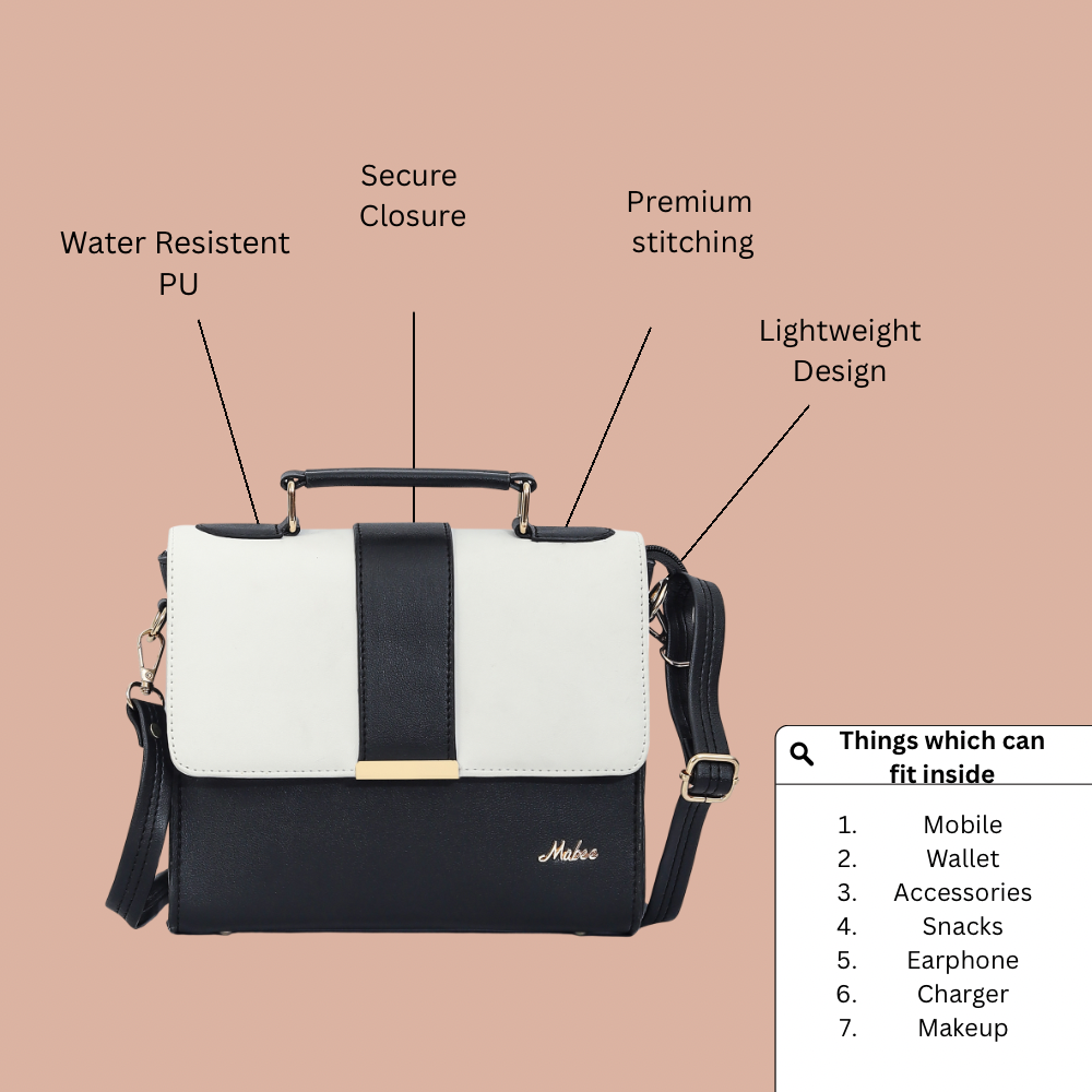 Two Tone Sling (Black)