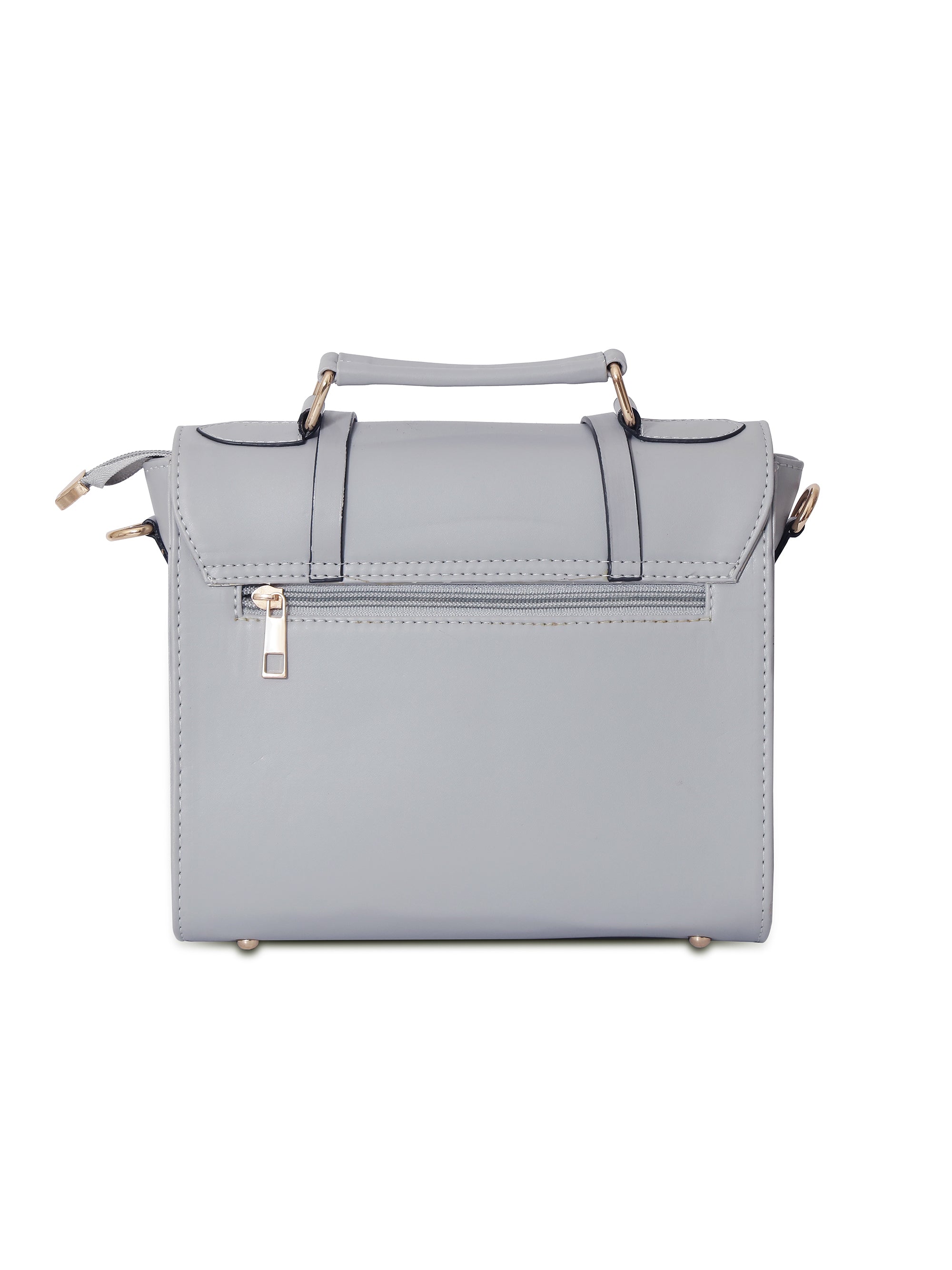 Cloud Grey Satchel Bag