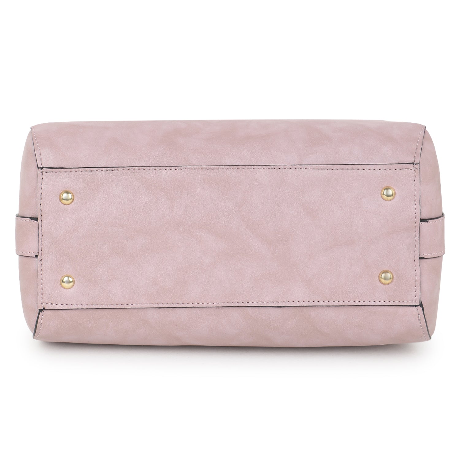 Blush Pink Structured Handheld Bag