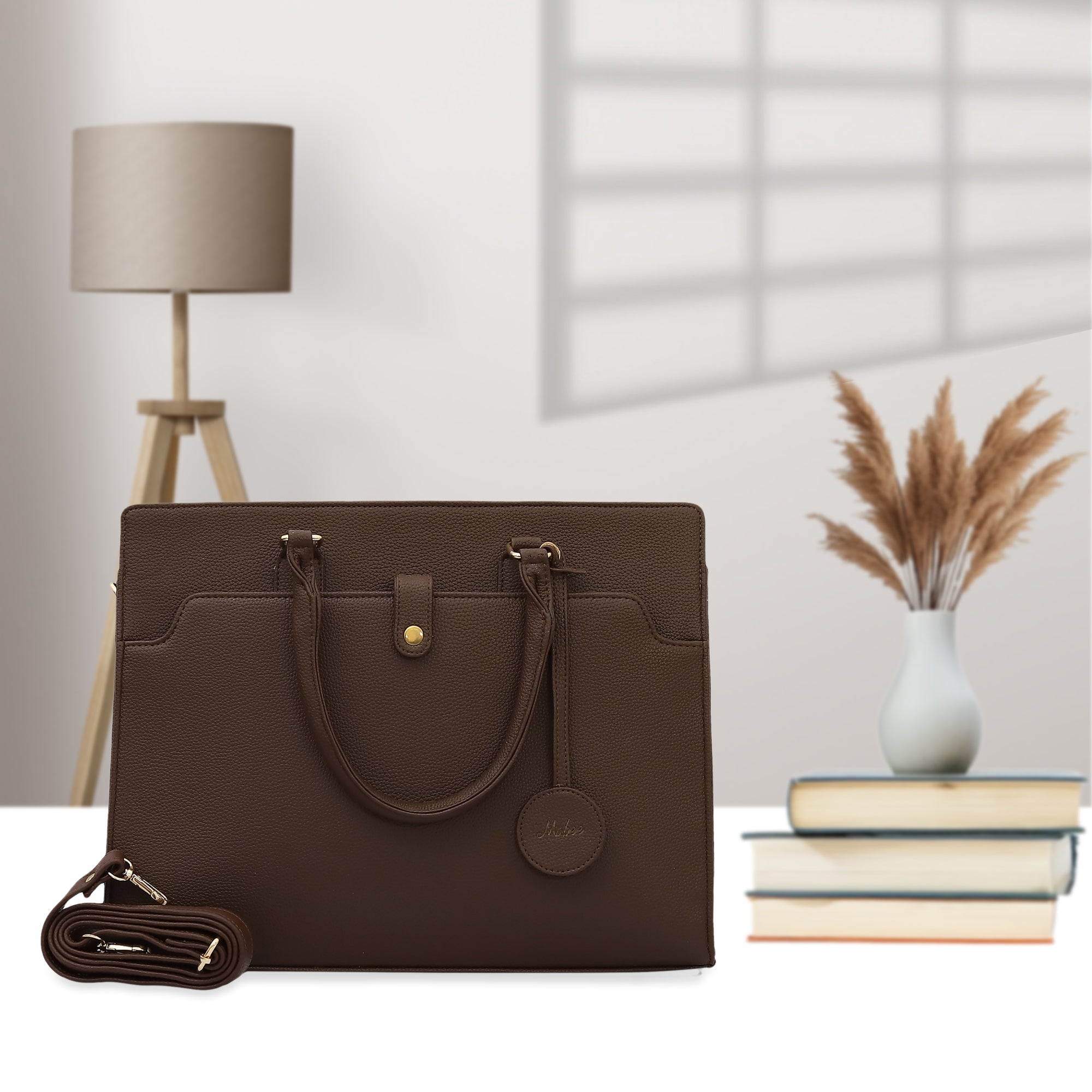 Nyra Tote Bag (Brown)