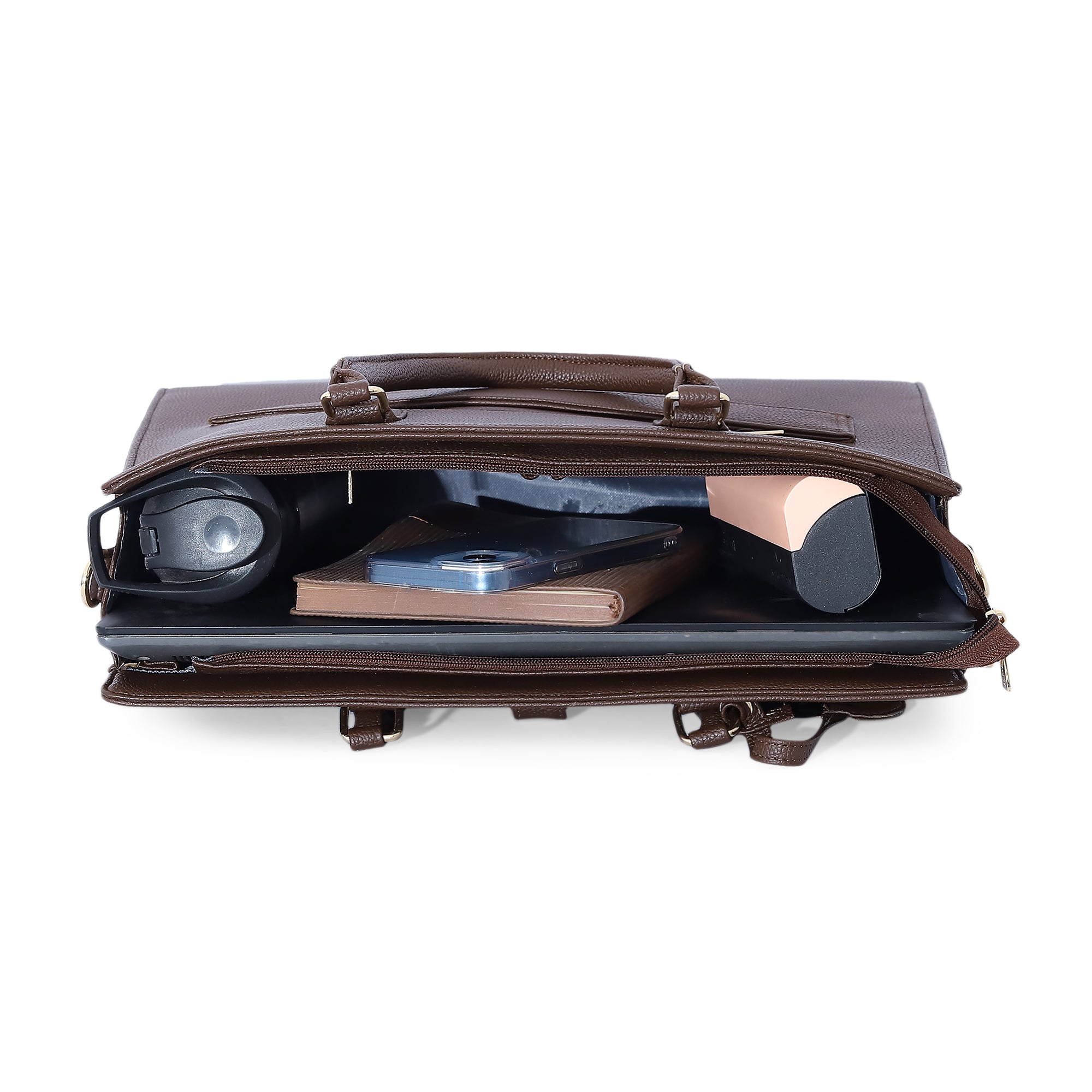 Nyra Tote Bag (Brown)