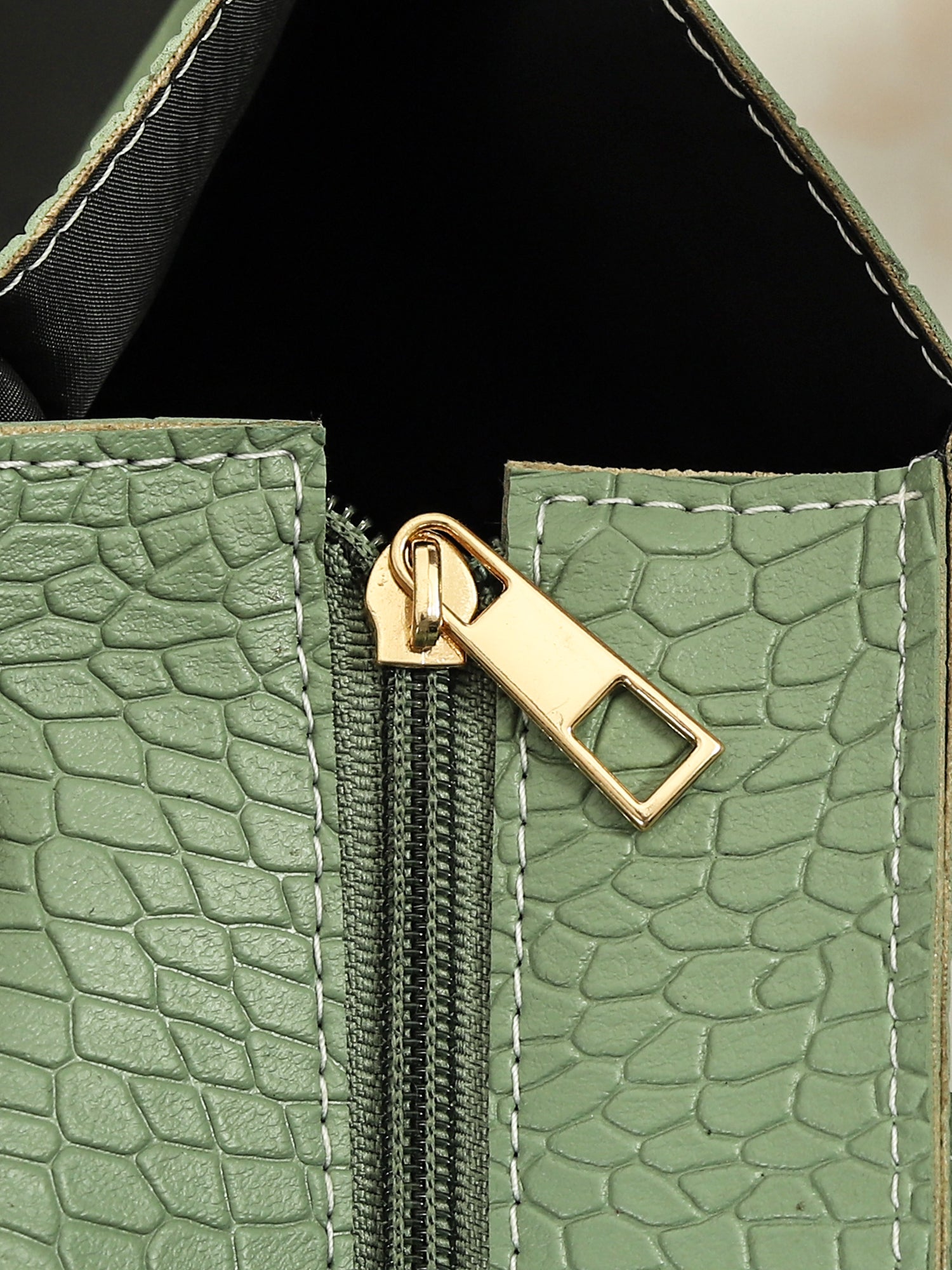 Bucket Tote Bag (Green)