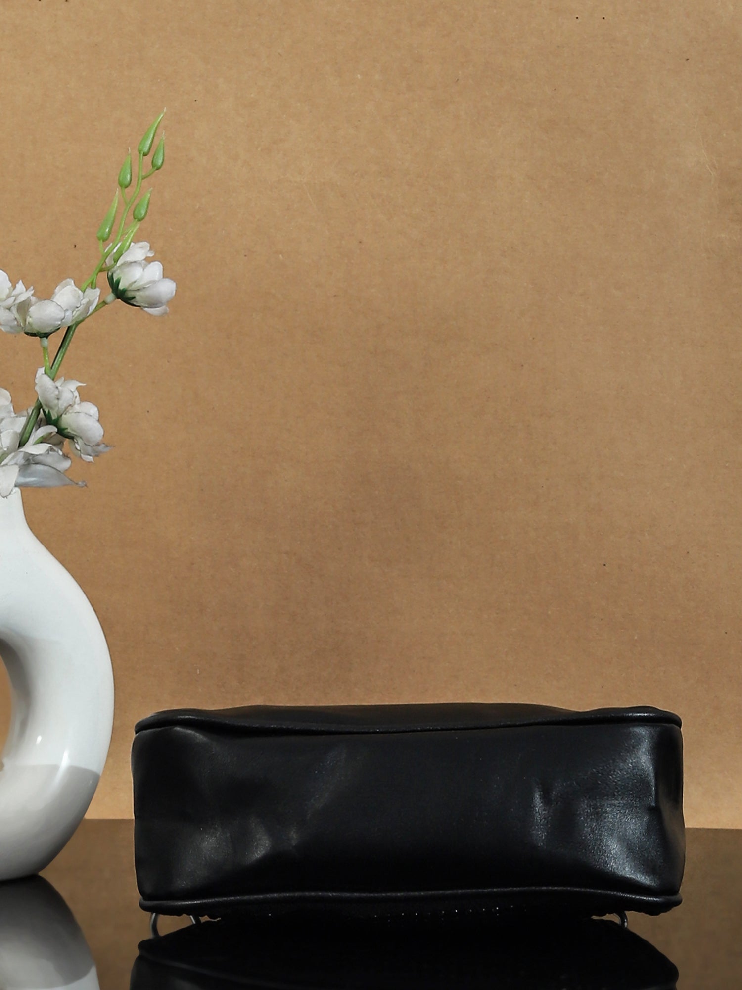 PU Structured Sling Bag
