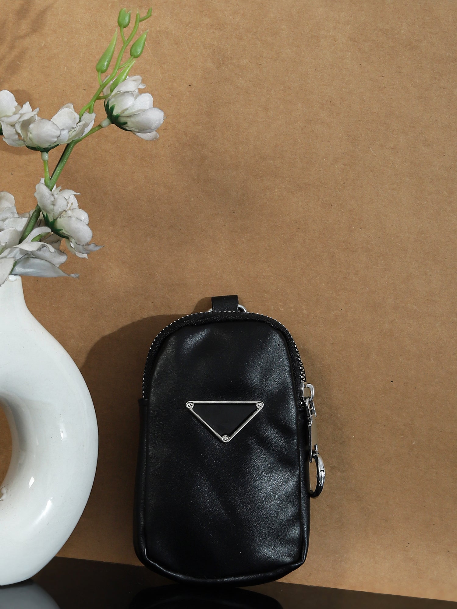 PU Structured Sling Bag