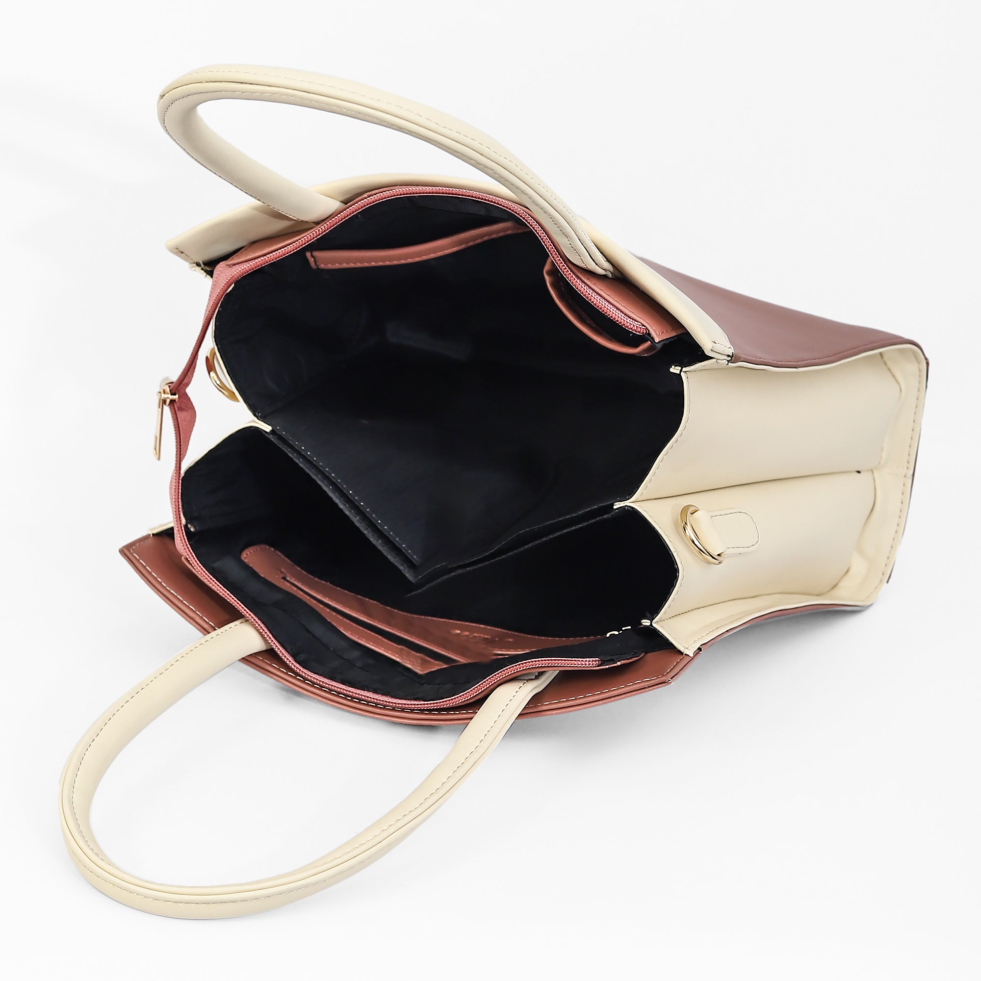 Brown Infinity Handbag