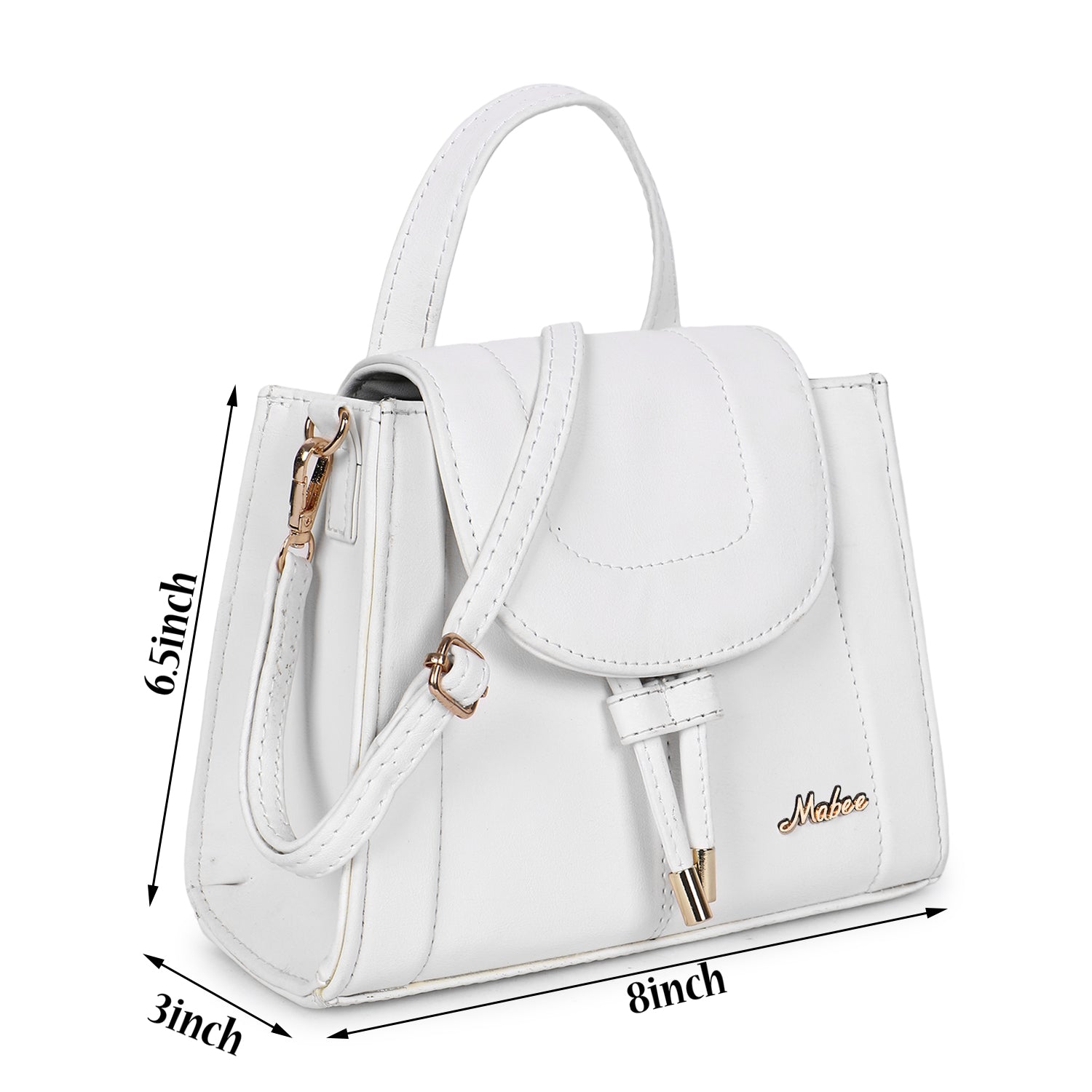 White Satchel Bag