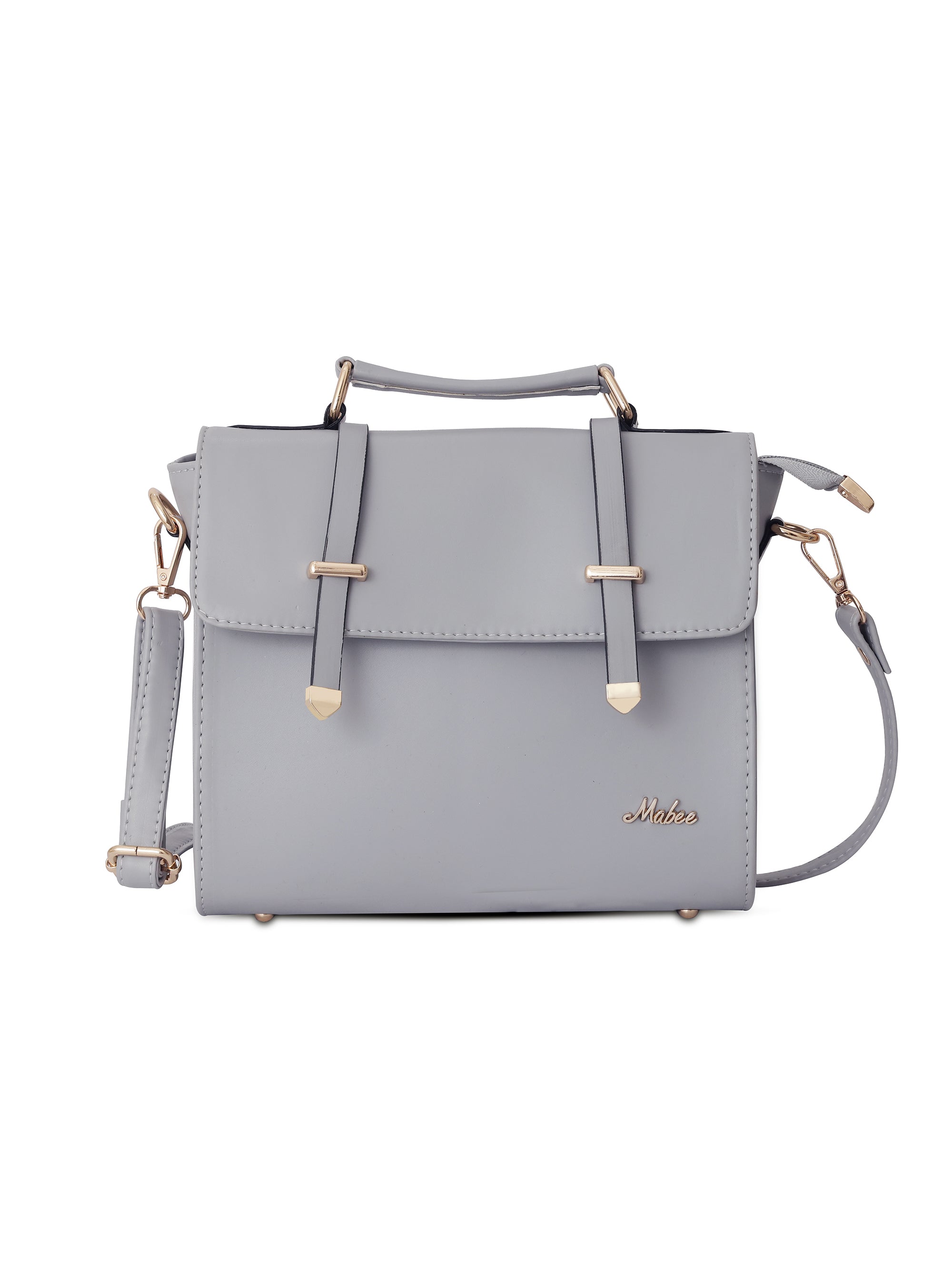 Cloud Grey Satchel Bag