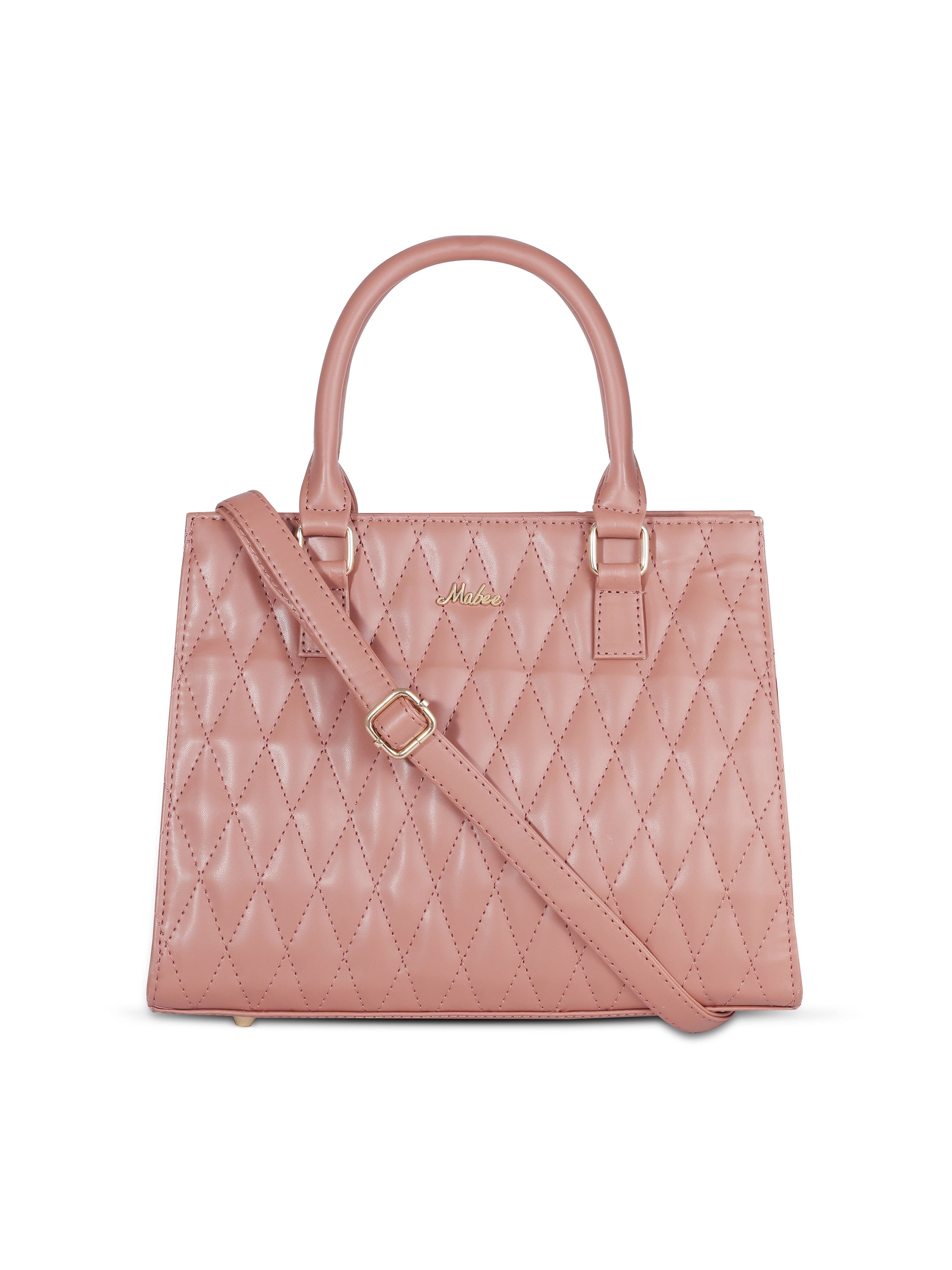 Nude Structured Handheld Bag