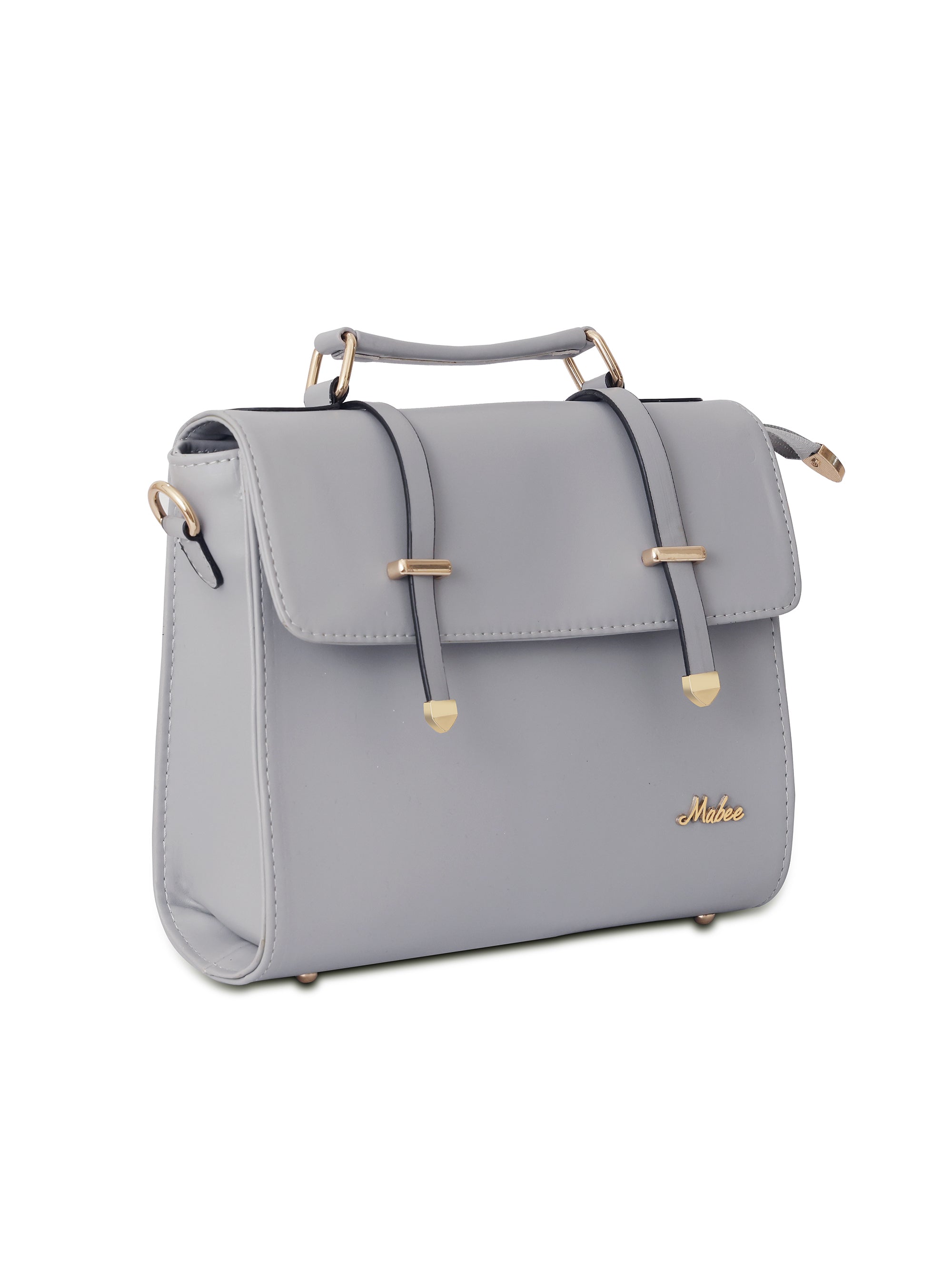 Cloud Grey Satchel Bag
