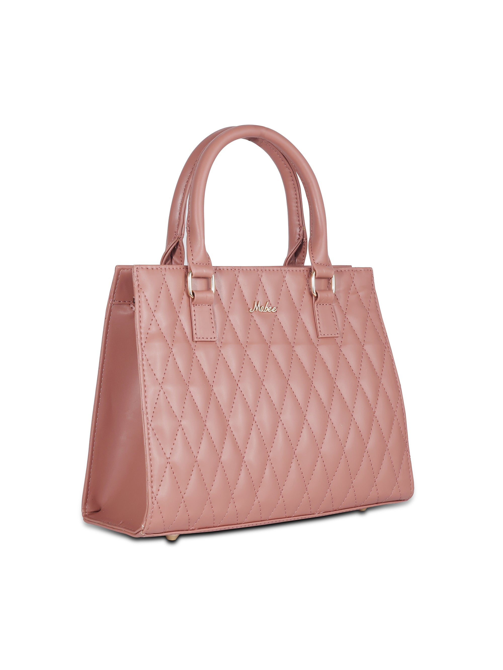 Nude Structured Handheld Bag