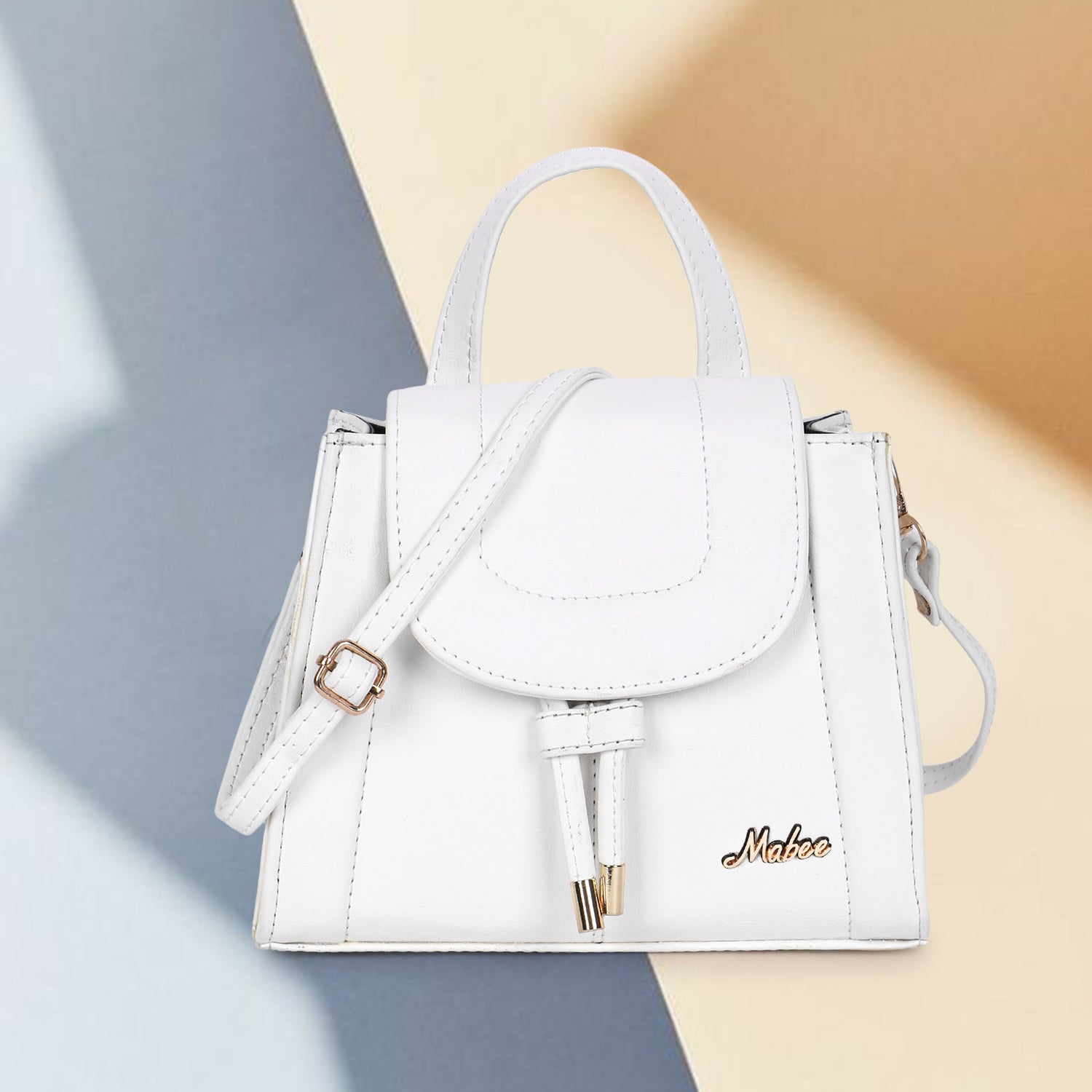 White Satchel Bag