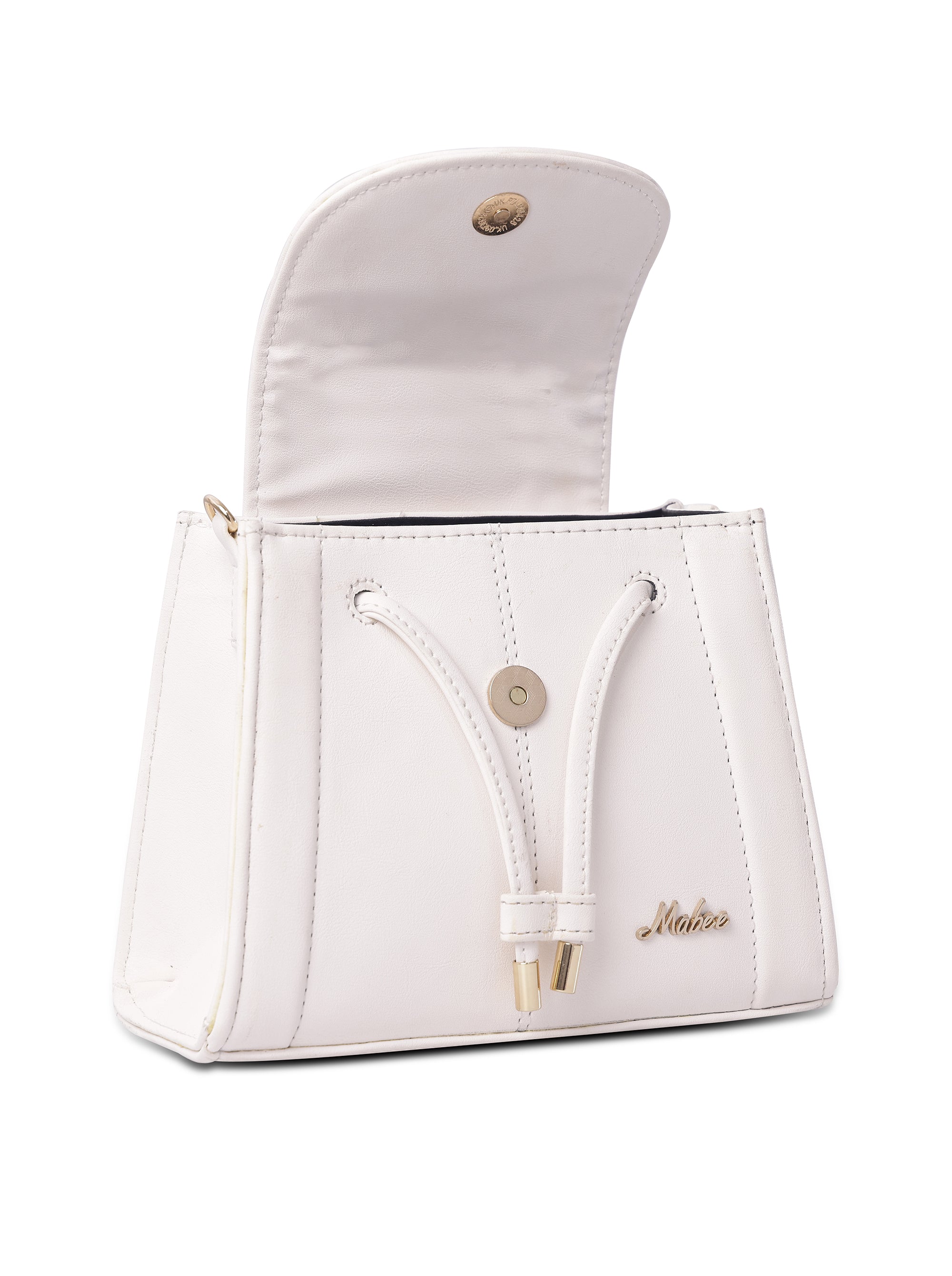 White Half Moon Sling