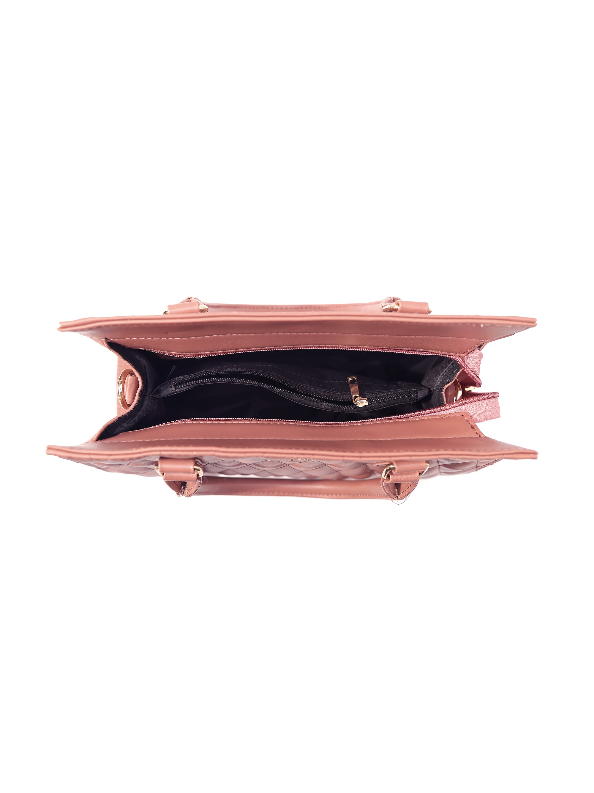 Nude Structured Handheld Bag
