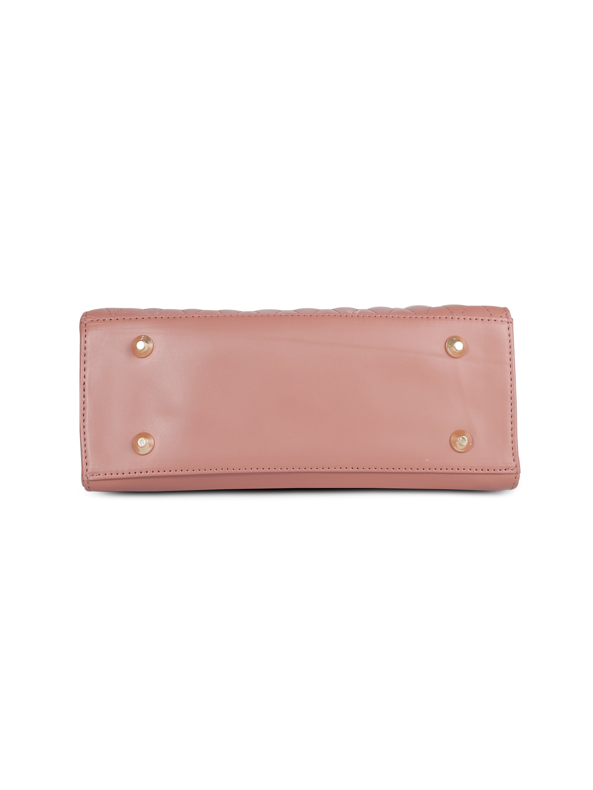Nude Structured Handheld Bag