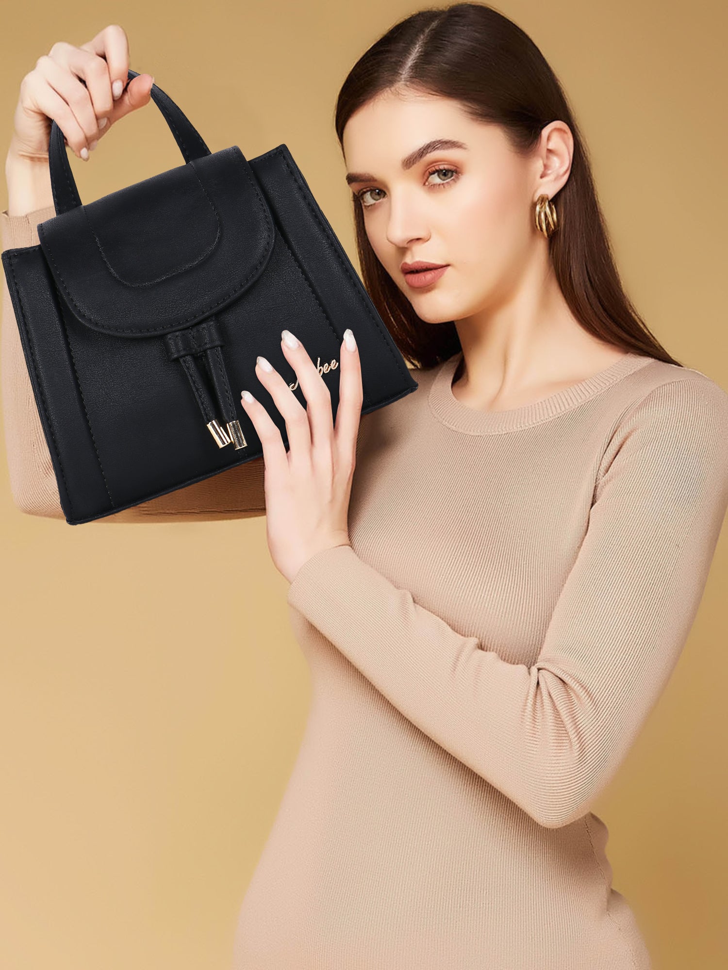 Black Satchel Bag