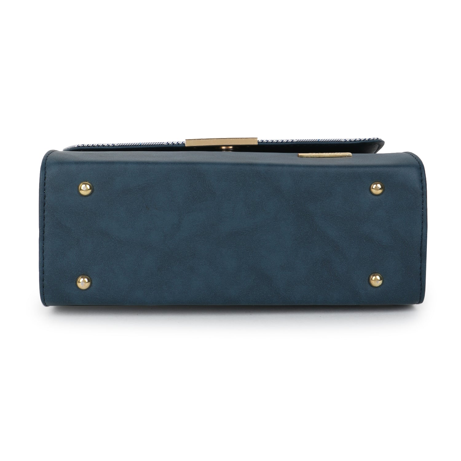 Blue Checked Sling Bag