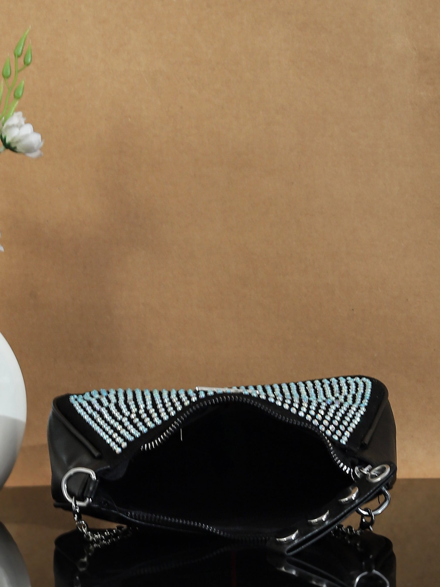 PU Structured Sling Bag